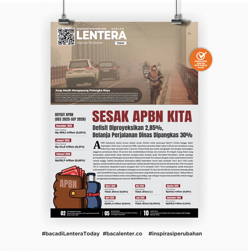 Sesak APBN Kita (Koran Jumat, 9 Oktober 2026)