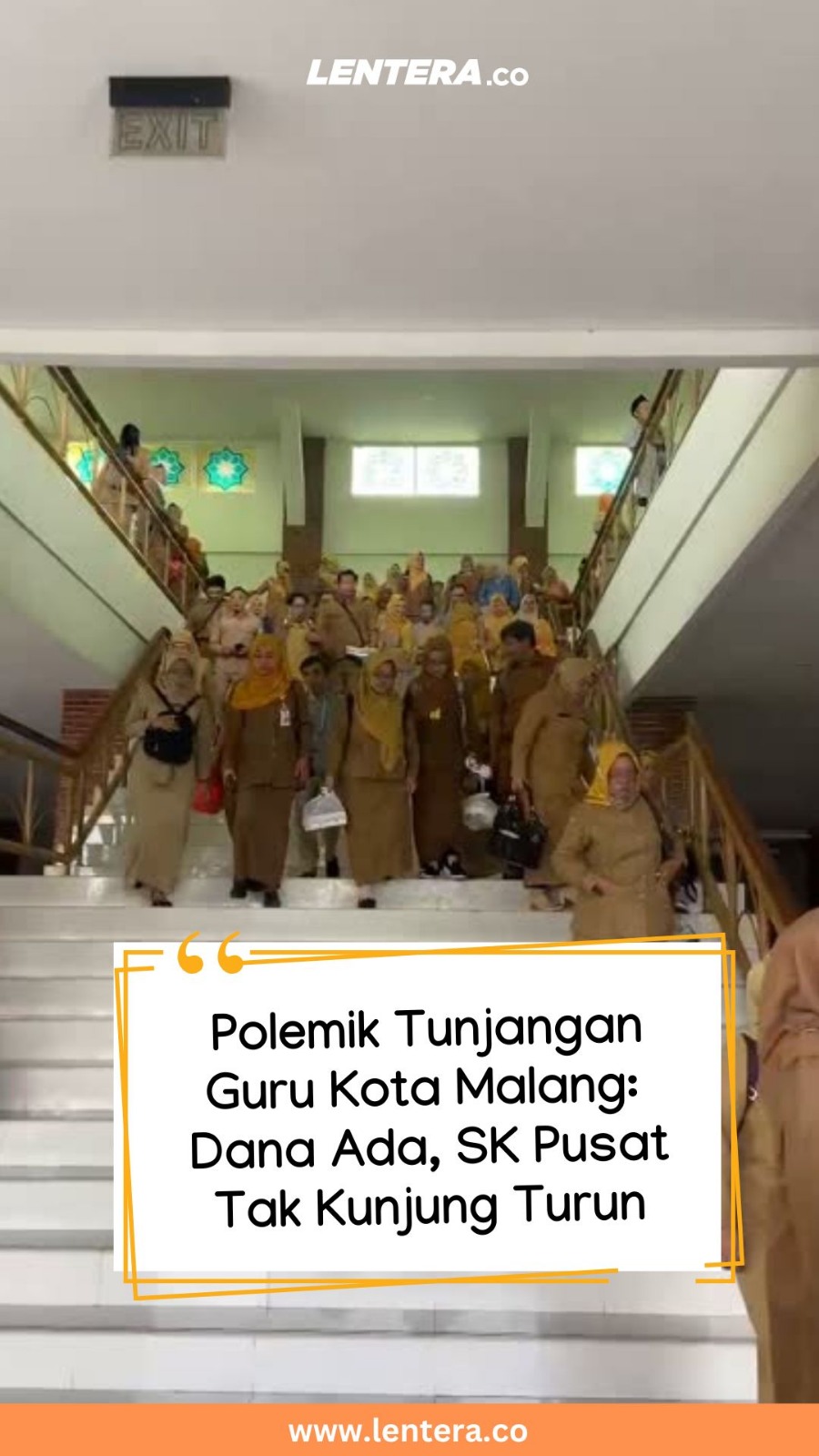 Polemik Tunjangan Guru Kota Malang: Dana Ada, SK Pusat Tak Kunjung Turun 