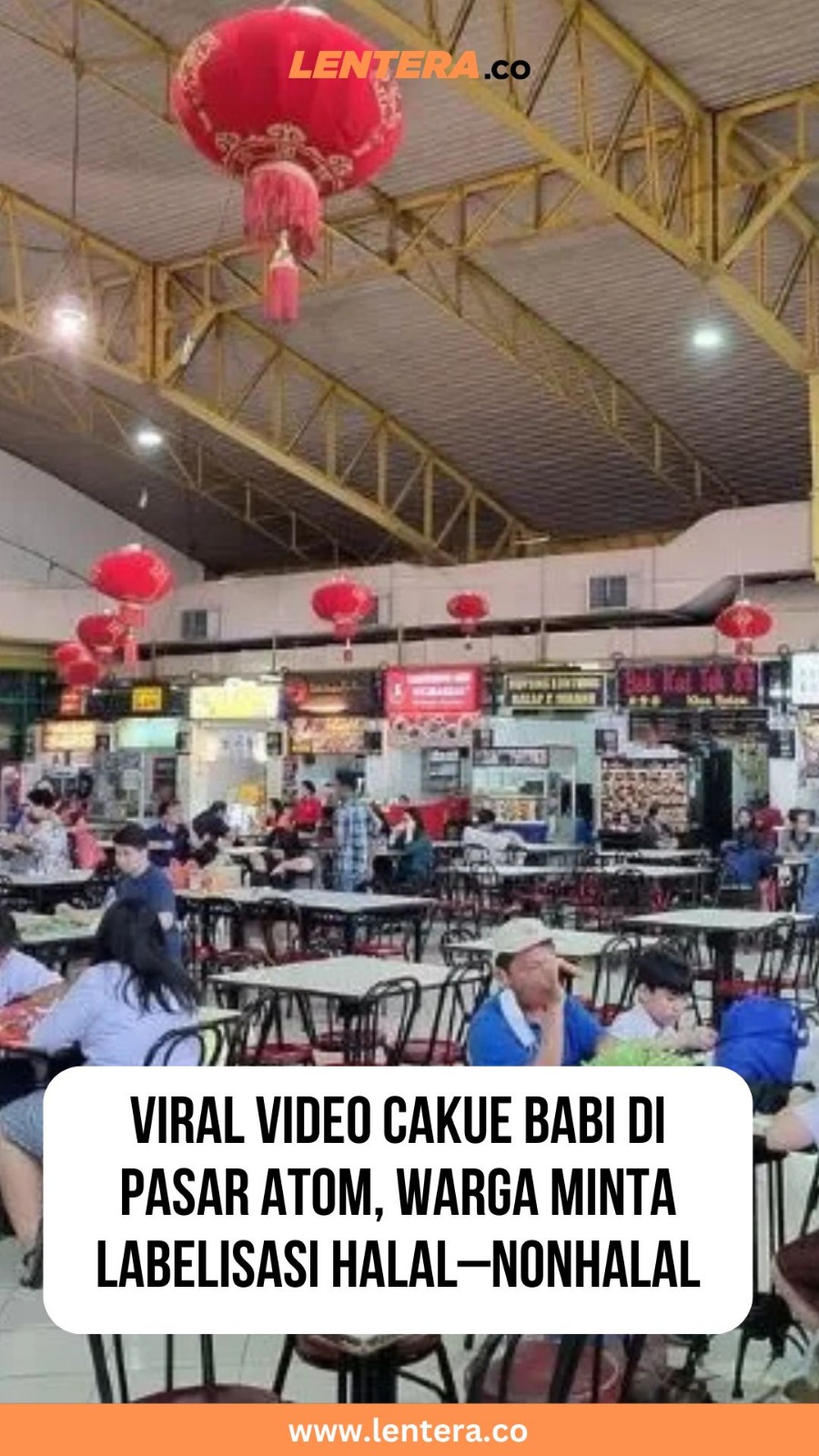 Viral Video Cakue di Pasar Atom, Warga Minta Labelisasi Halal-Nonhalal