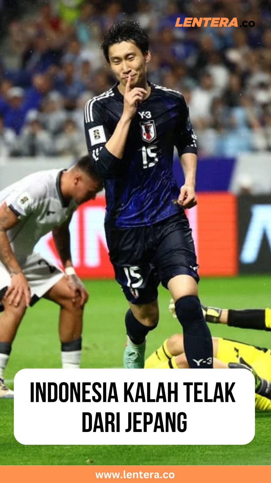 Indonesia Kalah Telak dari Jepang
