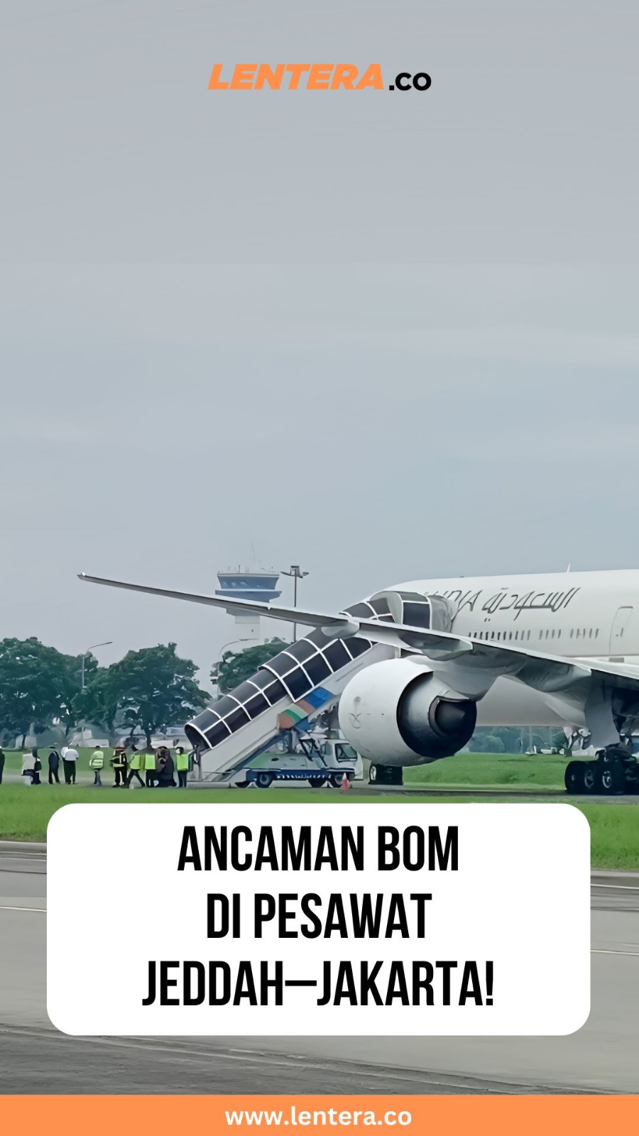 Ancaman Bom di Pesawat Jeddah-Jakarta!